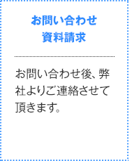 お問い合わせ・資料請求